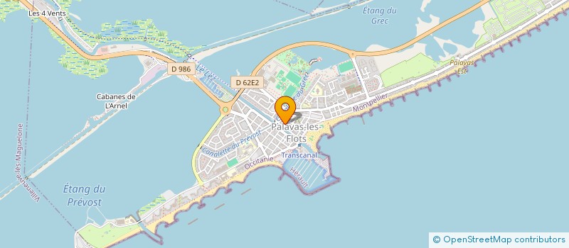 localisation de l'entreprise MADAME DRISSIA DELEFORTRIE à PALAVAS-LES-FLOTS