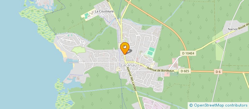 localisation de l'entreprise MADAME DRISSIA EL-MAJDOULI  LE PORGE