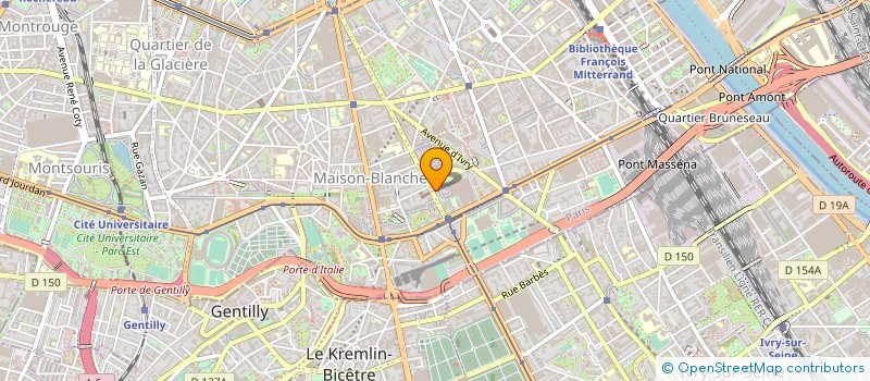 localisation de l'entreprise MADAME DU HONG  PARIS