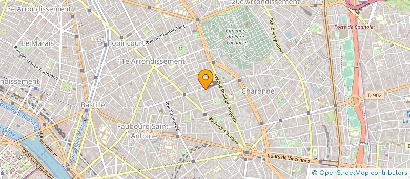 localisation de l'entreprise MADAME DU LELIEVRE  PARIS