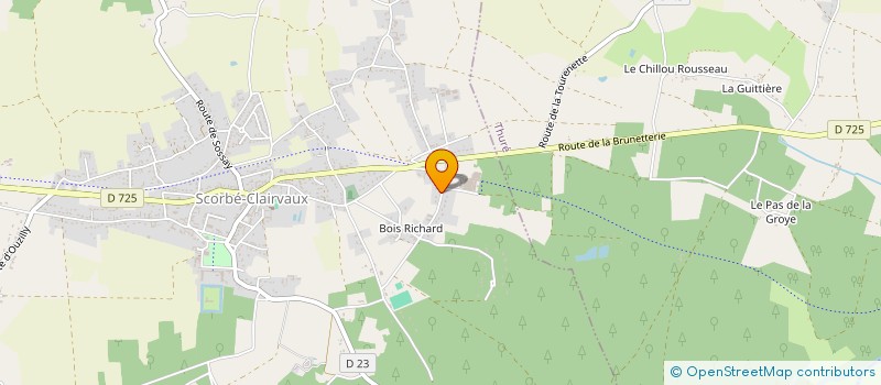 localisation de l'entreprise MADAME DUBIN TROUBAT à SCORBE-CLAIRVAUX