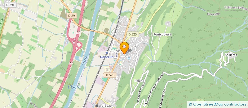 localisation de l'entreprise MADAME DUBOIS DUBOIS  GONCELIN