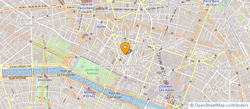localisation de l'entreprise MADAME DUCLOS HAVARD à PARIS