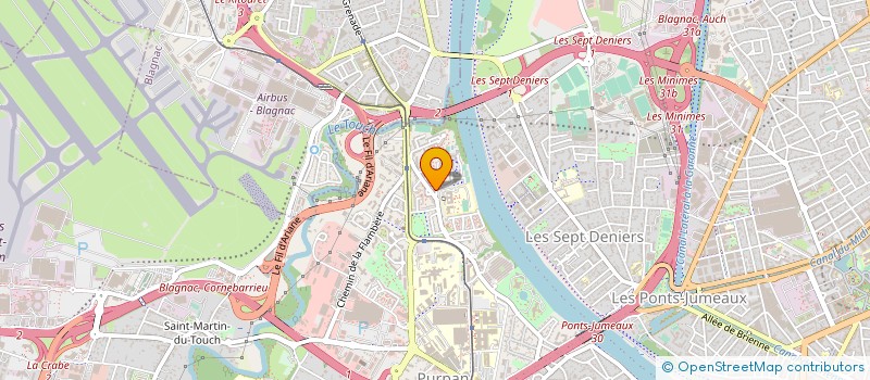 localisation de l'entreprise MADAME DULCE AQUINO HERNANDEZ  TOULOUSE