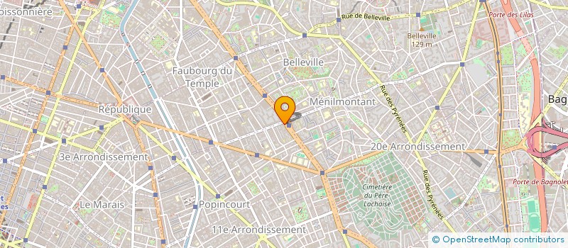 localisation de l'entreprise MADAME DULCIE JANE BEST  PARIS