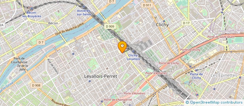 localisation de l'entreprise MADAME DULCINIA MAURICIO à LEVALLOIS-PERRET