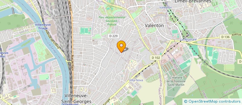 localisation de l'entreprise MADAME DUMITRITA CEBOTAR  VALENTON