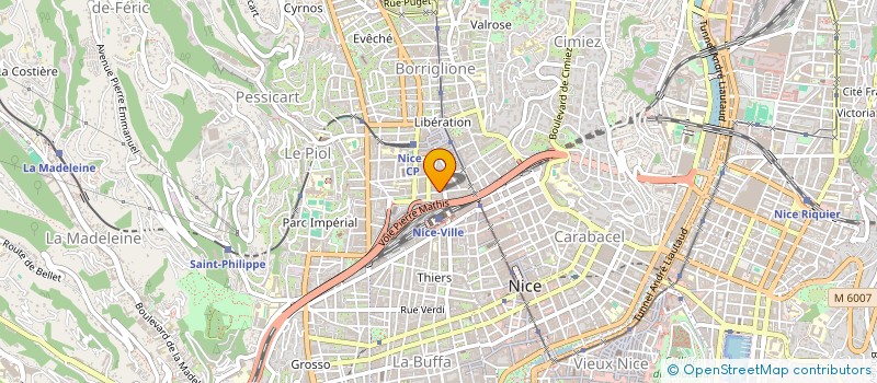 localisation de l'entreprise MADAME DUMITRU SIRCU à NICE