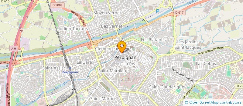 localisation de l'entreprise MADAME DUMONT CAPELLO à PERPIGNAN