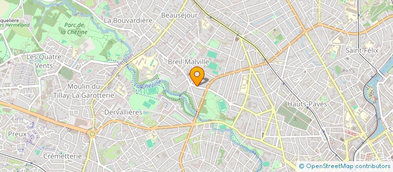 localisation de l'entreprise MADAME DUMOUSSEAU ENGLEBRIGHT à NANTES