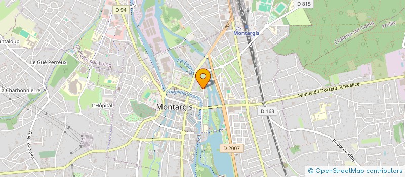 localisation de l'entreprise MADAME DUNAY TURCAZ PAGES à MONTARGIS
