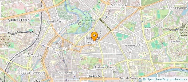 localisation de l'entreprise MADAME DUNE LATINIER  RENNES