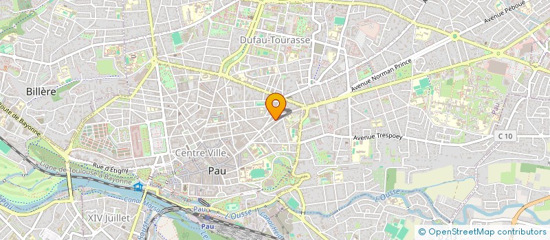 localisation de l'entreprise MADAME DUNIA CAMPOVERDE RODRIGUEZ à PAU
