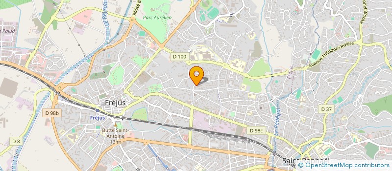 localisation de l'entreprise MADAME DUNIA EL AHMADI à FREJUS