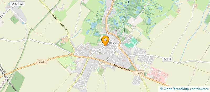 localisation de l'entreprise MADAME DUPONT CHIVA  GUINES