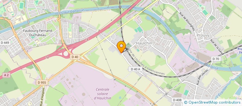 localisation de l'entreprise MADAME DUQUESNOY DUQUESNOY  HAULCHIN