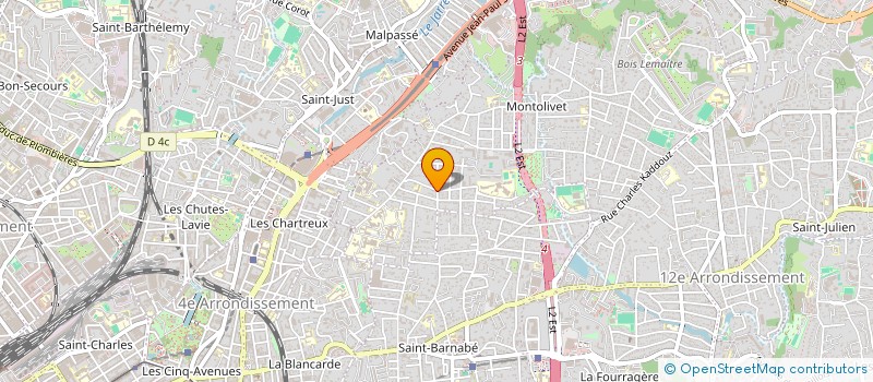 localisation de l'entreprise MADAME DURBIANO DELEUIL à MARSEILLE
