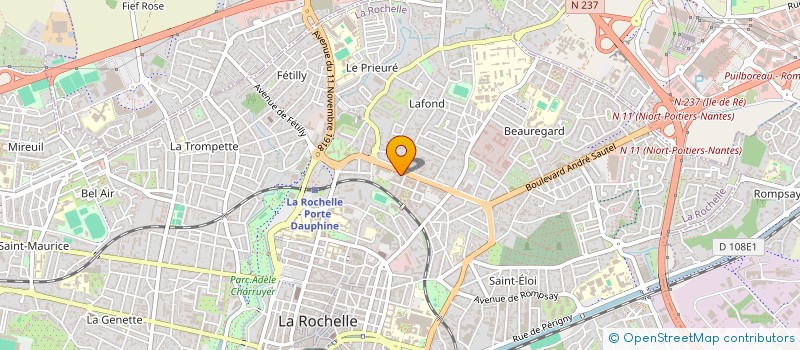 localisation de l'entreprise MADAME DUSANYA GEVORKYAN à LA ROCHELLE