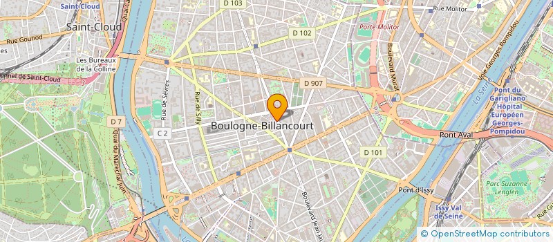 localisation de l'entreprise MADAME DUSICA VRSAJKOV à BOULOGNE-BILLANCOURT
