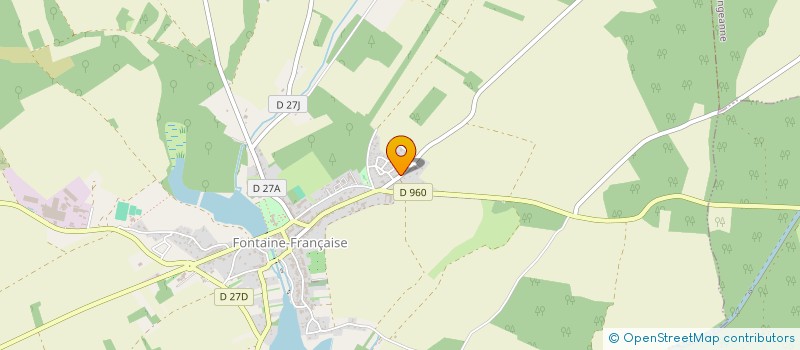 localisation de l'entreprise MADAME DUTAILLY DE BROISSIA  BOURBERAIN