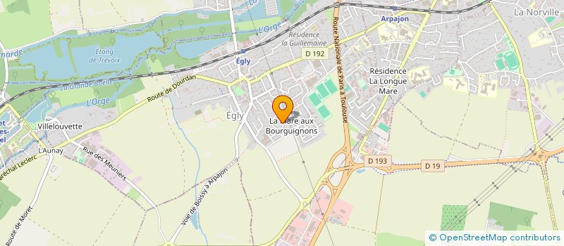localisation de l'entreprise MADAME DUYGU YUREK à EGLY