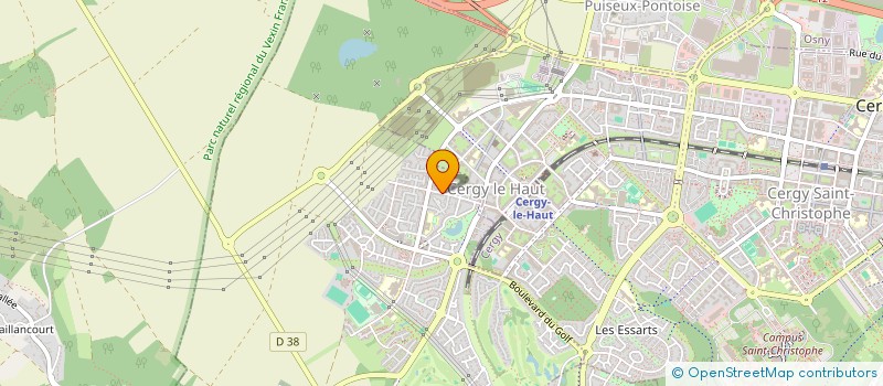 localisation de l'entreprise MADAME DYANICE GENGOUL  COURDIMANCHE