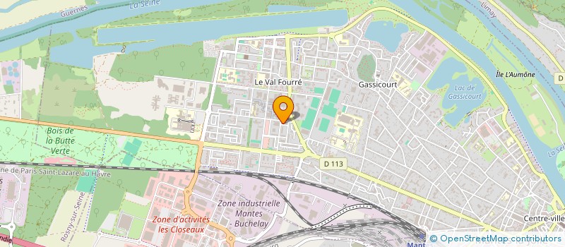 localisation de l'entreprise MADAME DYE SOUMARE  MANTES-LA-JOLIE