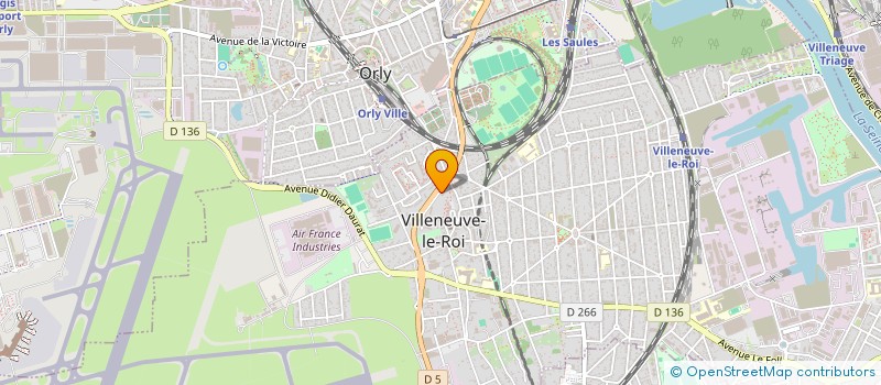 localisation de l'entreprise MADAME DYHIA DEKKAL  VILLENEUVE-LE-ROI