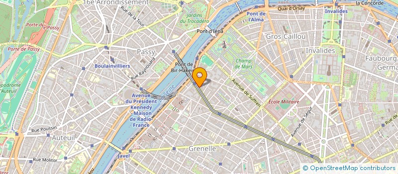 localisation de l'entreprise MADAME DYHIA HASDANE  PARIS