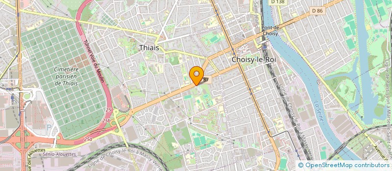 localisation de l'entreprise MADAME DYHIA MERKITOU  THIAIS