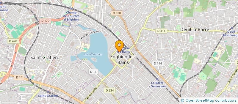 localisation de l'entreprise MADAME DYHIA SAHBI à ENGHIEN-LES-BAINS