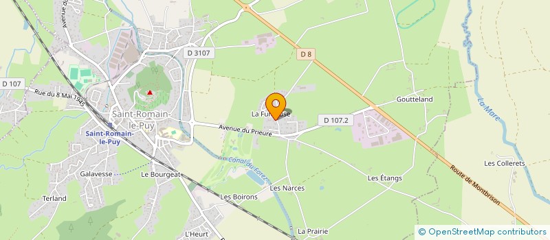 localisation de l'entreprise MADAME DYIANA MOULY  SAINT-ROMAIN-LE-PUY