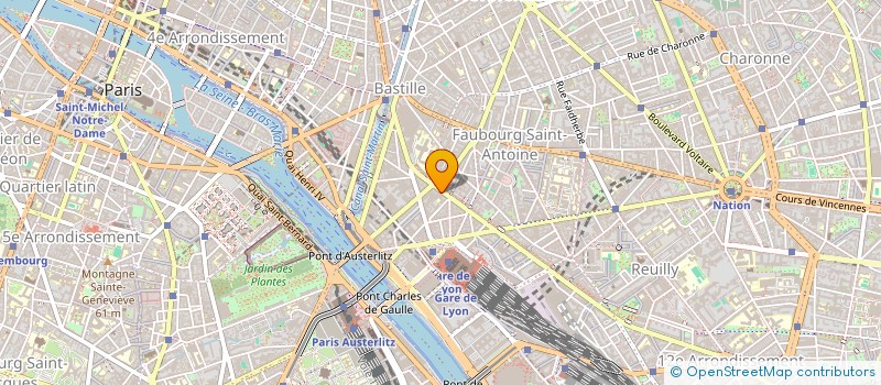 localisation de l'entreprise MADAME DYLAN MORAIS RAMOS  PARIS