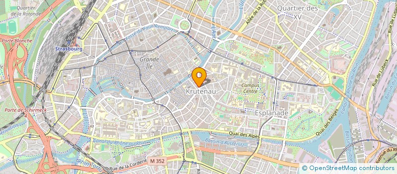 localisation de l'entreprise MADAME DYLANE HEINIS à STRASBOURG