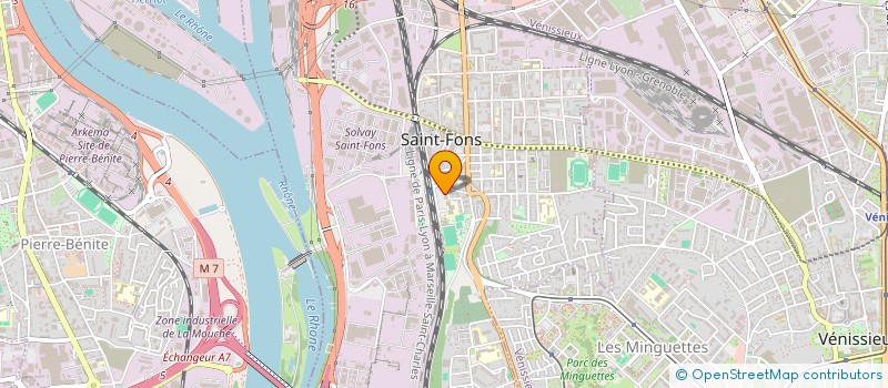 localisation de l'entreprise MADAME DYNA ZOURDANI  SAINT-FONS