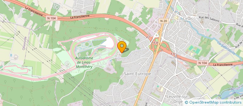 localisation de l'entreprise MADAME DYNAMIS LUAKA NSAMBI  LINAS