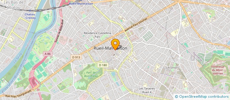 localisation de l'entreprise MADAME DYSSIA CHEMLA à RUEIL-MALMAISON