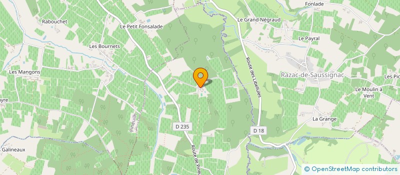 localisation de l'entreprise MADAME E CAZANIOL à LIGUEUX