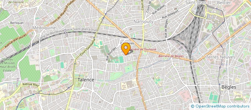 localisation de l'entreprise MADAME E MAYTRAUD  TALENCE