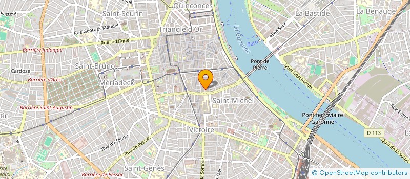 localisation de l'entreprise MADAME E RUFFIE à BORDEAUX