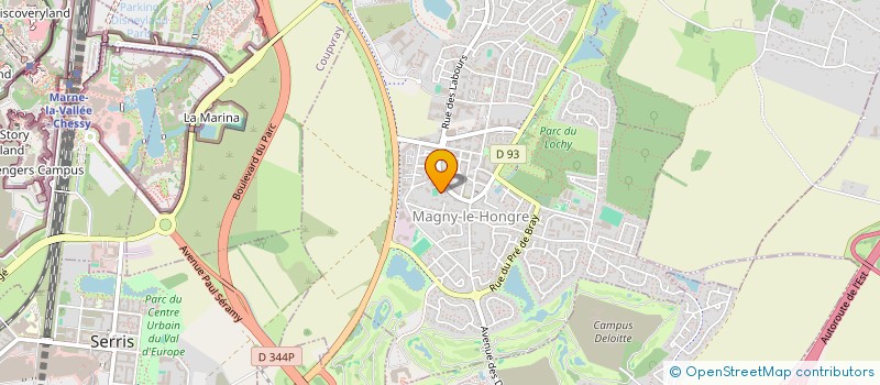 localisation de l'entreprise MADAME E YU  MAGNY-LE-HONGRE