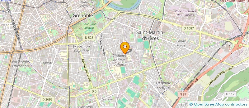 localisation de l'entreprise MADAME EBENE BELLEN à GRENOBLE