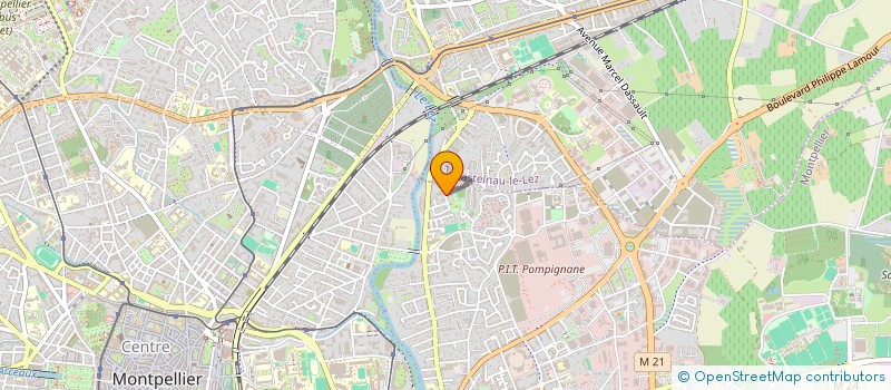 localisation de l'entreprise MADAME EBRU HALILOV à MONTPELLIER