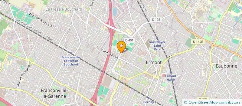 localisation de l'entreprise MADAME EBRU HANKULU à ERMONT