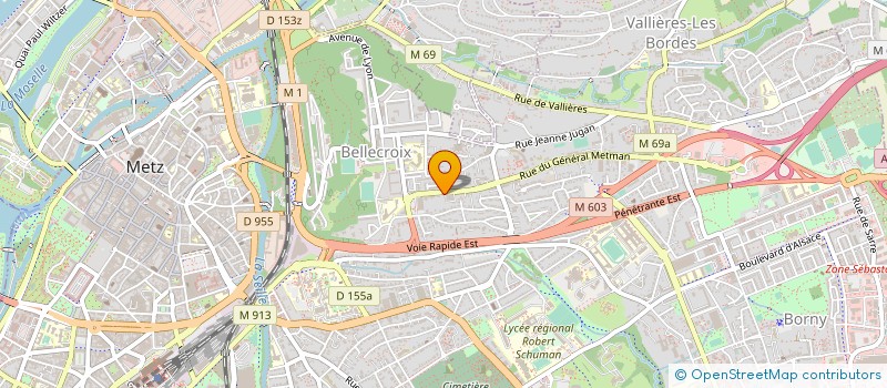 localisation de l'entreprise MADAME EBRU KUTLUATA  METZ