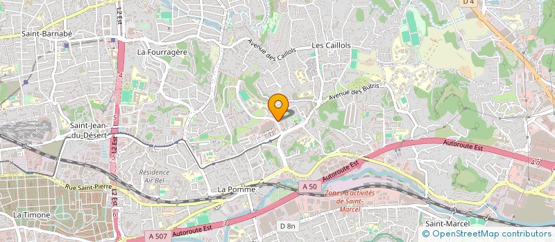 localisation de l'entreprise MADAME EBRU ODUNKIRAN à MARSEILLE