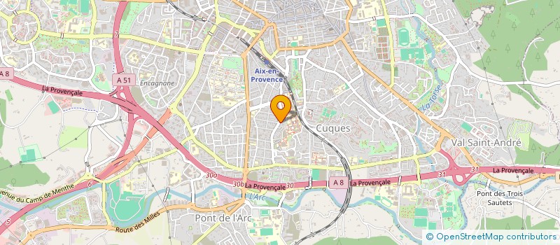 localisation de l'entreprise MADAME EBTISEM SAIDI  AIX-EN-PROVENCE