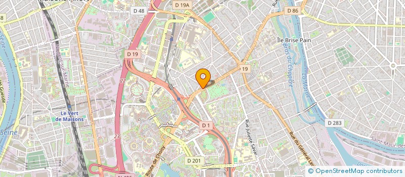 localisation de l'entreprise MADAME EBTISSEM SAHBI  CRETEIL