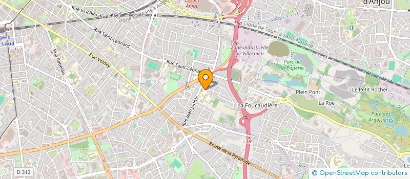 localisation de l'entreprise MADAME ECATERINA CARAMAN à ANGERS