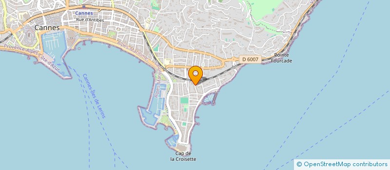 localisation de l'entreprise MADAME ECATERINA JITNICOVA à CANNES
